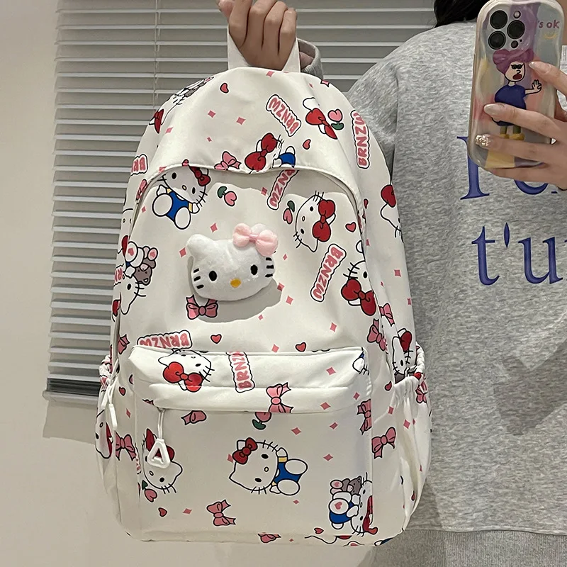 Backpack large capacity cute junior high school high school elementary school students all-match cartoon trendy backpack