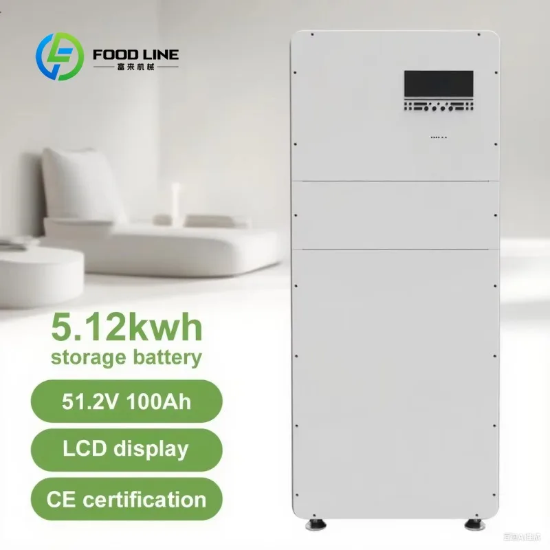 Customized Home Energy Storage System 51.2V 200Ah 10kWh Dustproof for Outdoor Backup Power Wall-mounted installation design