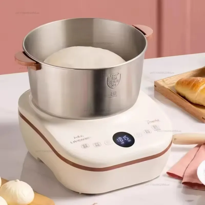 110V Smart Household Dough Mixing Machine Multifunctional Fermentation Mixer Fully Automatic Kneading Bread