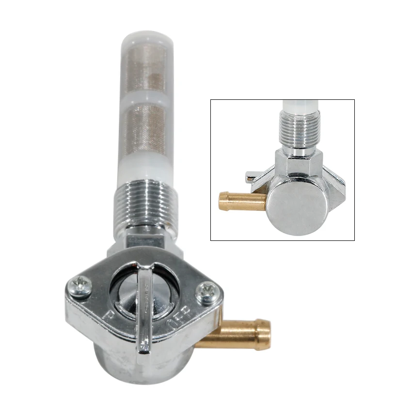 

Gas Fuel Petcock Tap Valve Switch Pump For Harley Davidson Electra Glide FL FLH FLHF Police FLP FLFB FLHB FLHFB