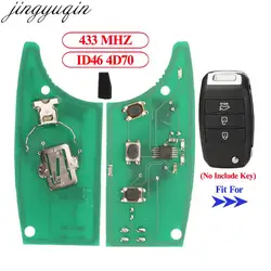 Jingyuqin 3 Buttons Remote Electronic Circuit Board 433mhz 4D70 ID46 Chip For Kia K3 Cerato 2013 2014 2015 2016 2017 2018 2019