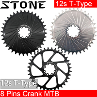 Stone Aero Bike Chainring for 12S T-type AXS Flattop MTB 3mm Offset Direct Mount for Sram XO XX SL GX Transmission 26t To 40t