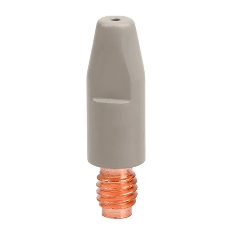 ABNO-10PCS 24KD Welding Contact Tips Coating Protect M6 Gas Nozzle Tip 0.8Mm MIG Welding Torche Welding
