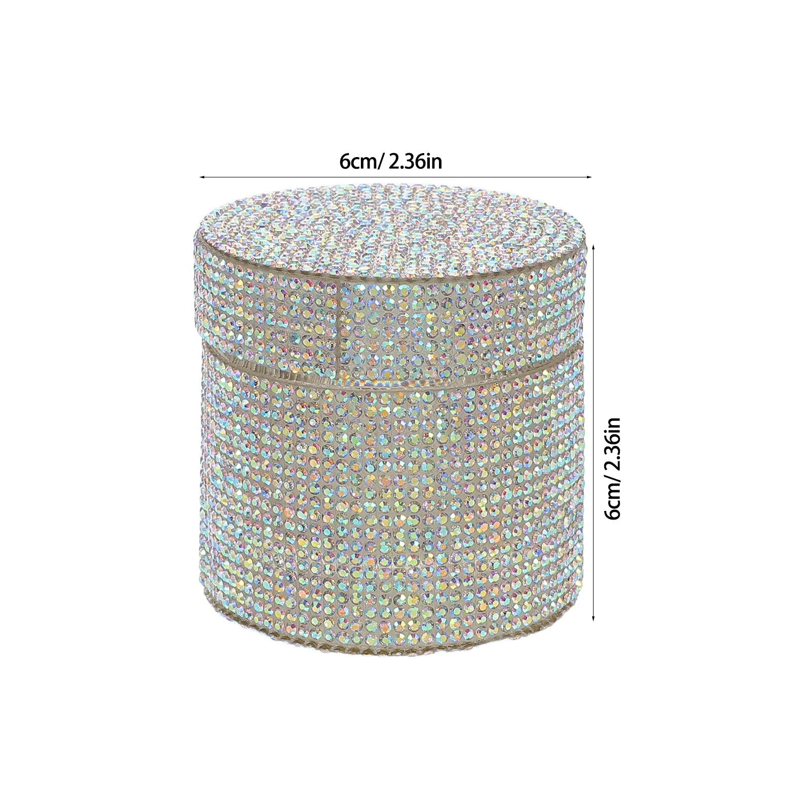 Tapa de taza para decoración de uñas de cristal con diamantes de imitación, accesorios para polvo de líquidos acrílicos, soporte de herramientas de manicura multifuncional decorativo de almacenamiento