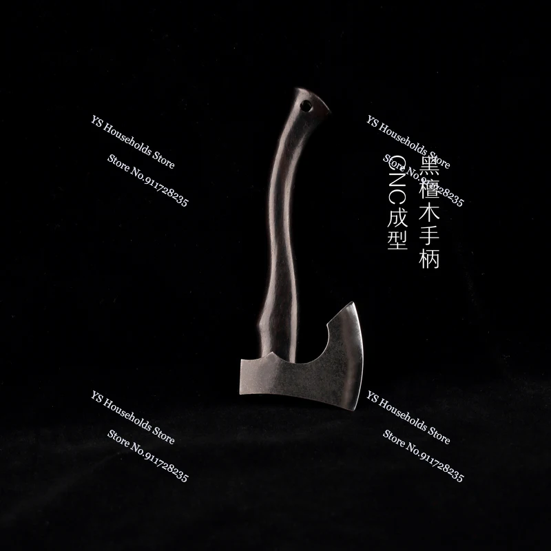 赤黒 1/6 スケールアクションフィギュア静的ミニバトルアックスモデルおもちゃアクセサリー 12 インチバイキング兵士シーン装飾用