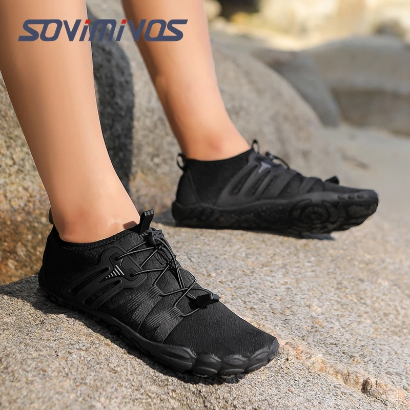 

Hike Barefoot Shoes for Women Men Waterproof Trail Running Healthy & Non-Slip Barefoot Footwear Gym Hiking Walking Sneakers