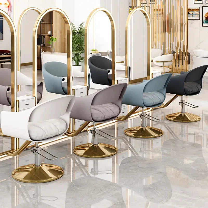 Modern Dressing Barber Chair Luxury Woman Cosmetic Beauty Barber Chair Makeup Comfort Aesthetic Kapperstoel Home Furniture