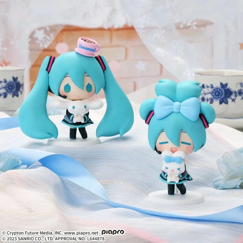 SEGA Hatsune Miku Jade Guigou Sanliou Q Clay Man Scenery Movable Handmade Decoration Model Toy Gift Movie Animation Collection