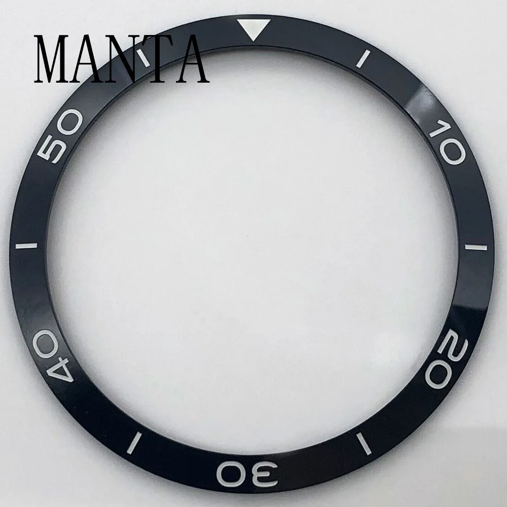 MANTA 39mm Ceramic Bezel Black Blue Green Fit 41mm Automatic Mechanical Watches Black Blue Green