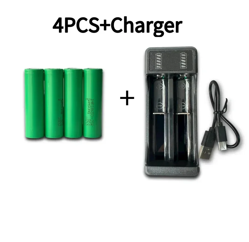 Free Shipping100% New original 3.7V 18650 Battery 2500mah 25R 2500mah 20A battery scrap lithium battery screwdriver flashlight