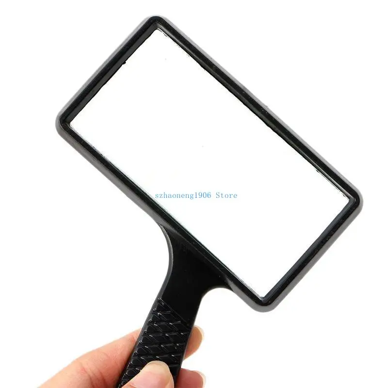 85LF Large Hand Glass Handheld Magnifier 3X Magnification for Ideal for Reading Small Print Book Jewelry Repair To