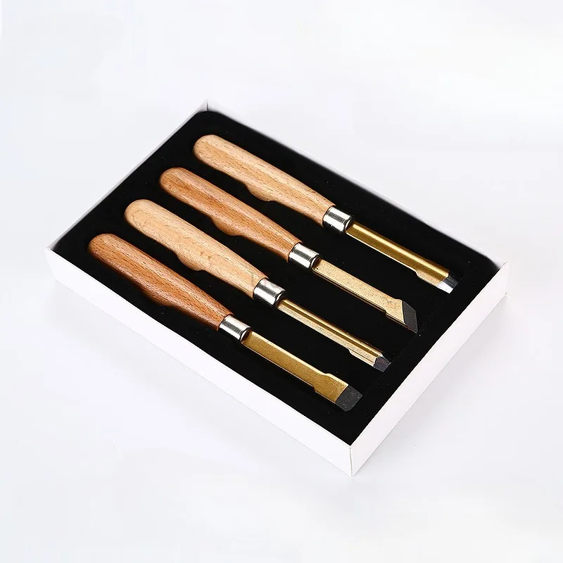 4pc/12pc Manual Root Carving Knife 160mm Mini Carpenter Wooden Material Engrave Gouge Woodworking Sculpture Tools Woodcut DIY