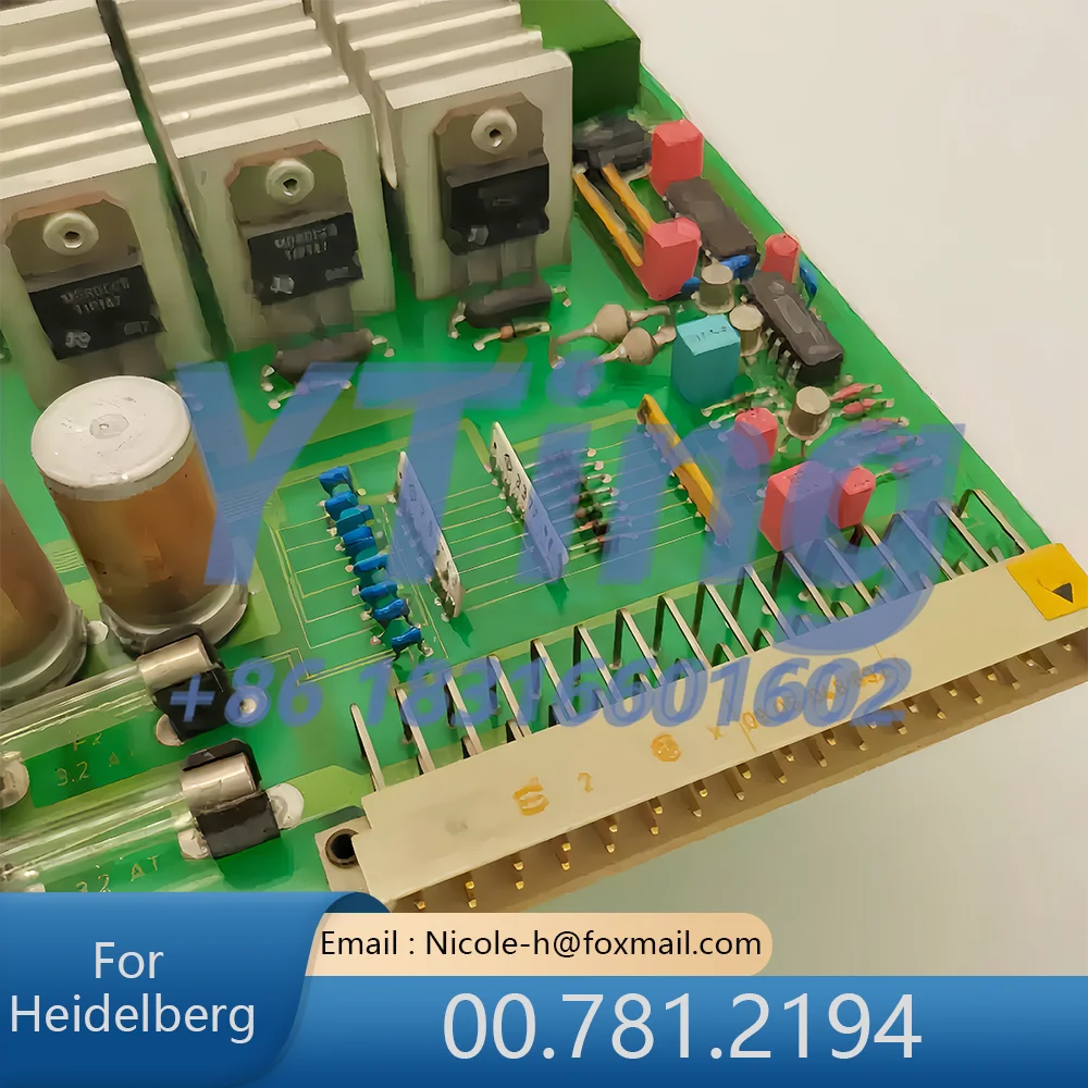 

Heidelberg Printing Machine Accessories LTK 50 Power Board Disassembly Parts Circuit Board 00.781.2194