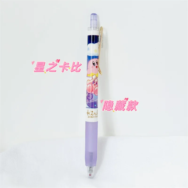 24pcs New Kirby Blind Box Pen Cartoon Cute Push Action Gel Pen Student Writing Pen Mystery Box Kids Gift