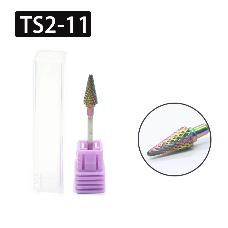 1 pz carburo di tungsteno Nail Drill Bit fresa per Manicure 3/32 "lima per unghie elettrica rimuovere Gel Polish Nail Art Equipment