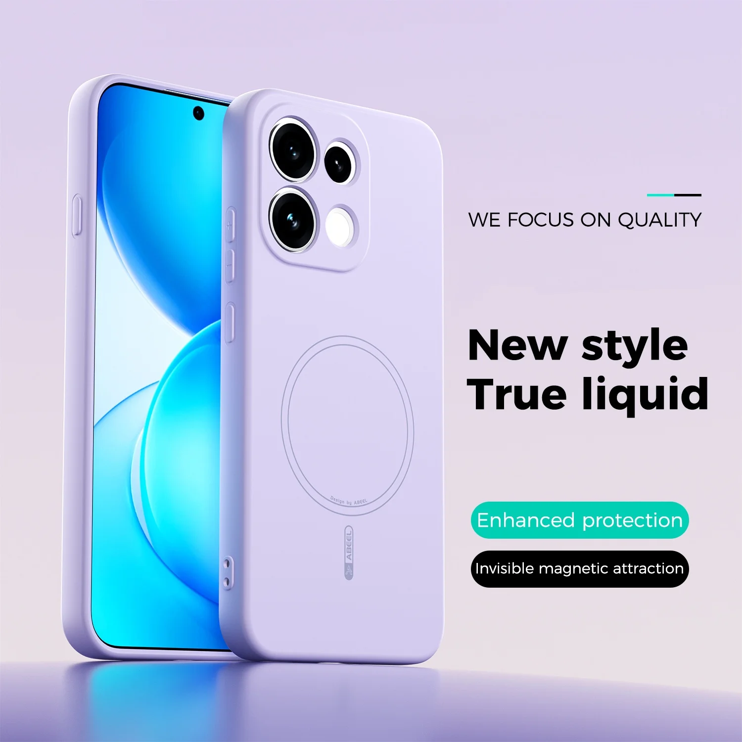 For Magsafe Magnetic Wireless Charging Liquid Silicon Case For OPPO Reno 16 Pro Reno16 FS Reno16 5G Protective Soft Cover