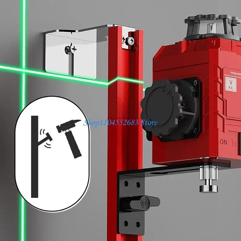

Y6GD Universal Lasers Level Wall Mount Bracket Adjustable Multifunctional Lasers