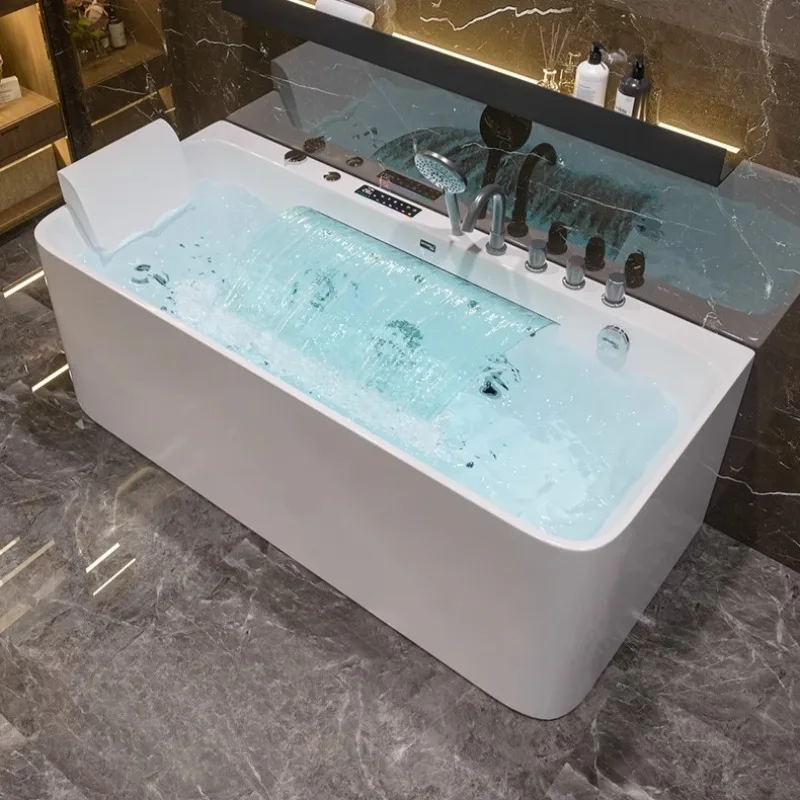 

Tempreture Household Bathtub Freestanding Bath Large Foam Bathtub Organizer Enclosure Baignoire Home Furniture Accessories