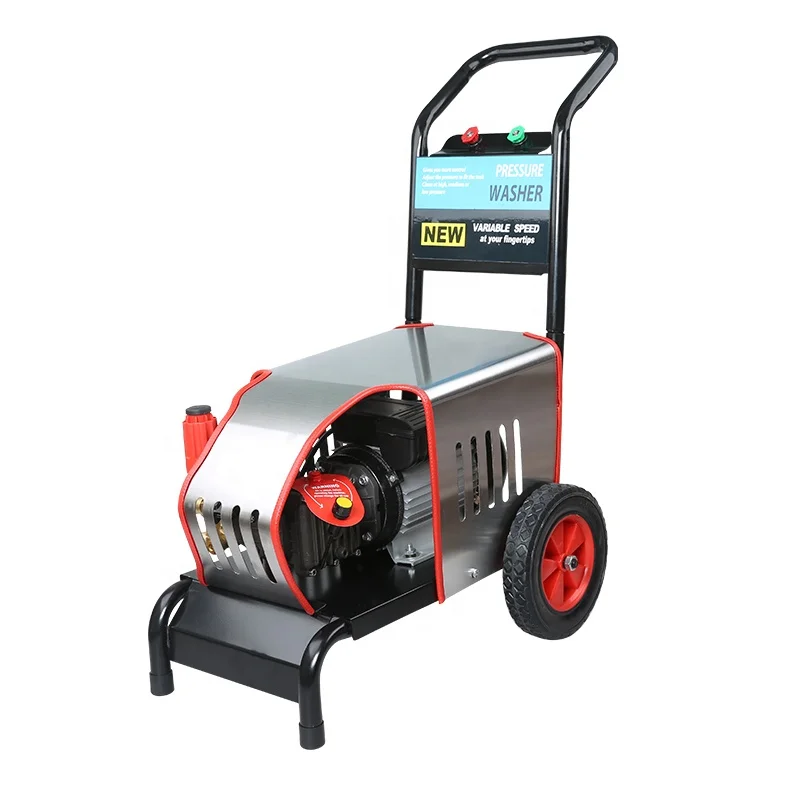 

Sonlin 2000W 100Bar Электрическая коммерческая промышленная машина для мойки автомобилей высокого давления из нержавеющей стали