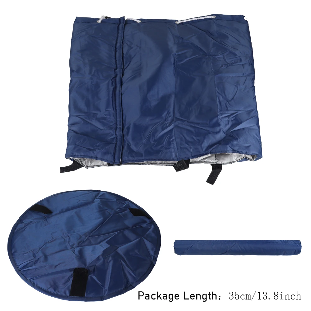 Insulated Water Carrier & Pipe Cover Blue For Aquaroll 29 & 40 Litre Waterhog Water Porter Waterproof Outdoor Bucket Accessories