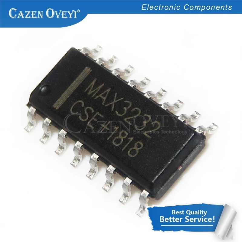 10pcs/lot MAX3232CSE MAX3232 MAX3232ESE SOP-16 RS-232 Interface IC 3-5.5V MultiCh Line Driver/Receiver new original In Stock