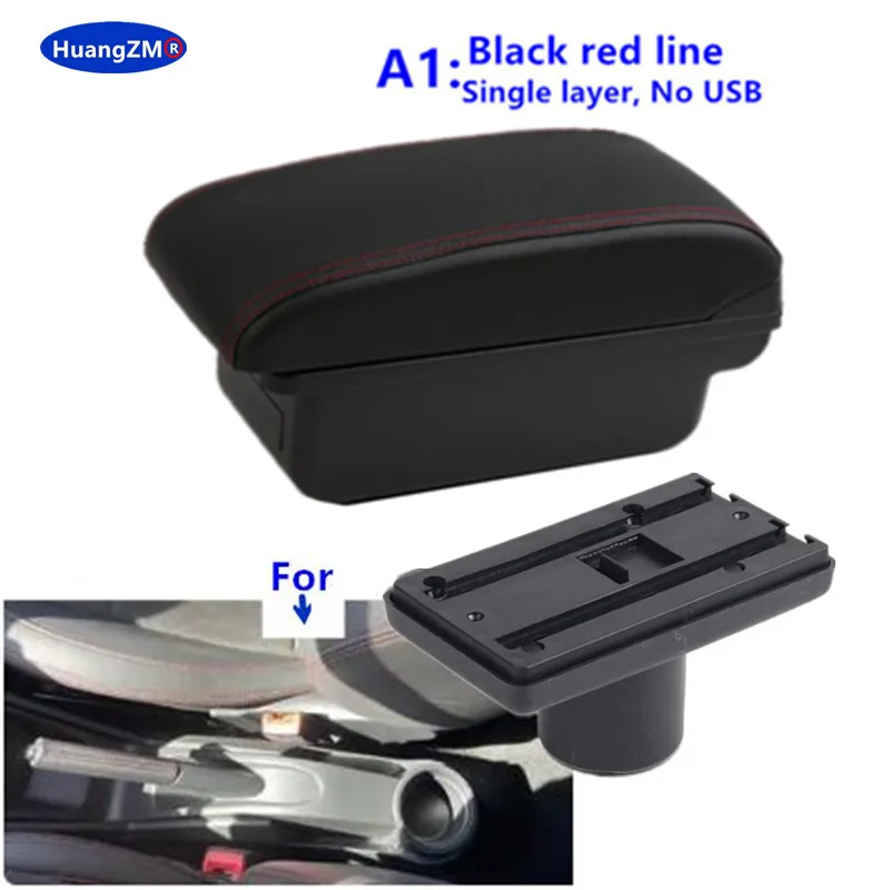 Voor Seat Ibiza Armsteun Doos Voor Seat Ibiza 6j Ibiza 6L Auto Armsteun Auto Opbergdoos 2010-2019 Gewijd retrofit Auto Accessoires