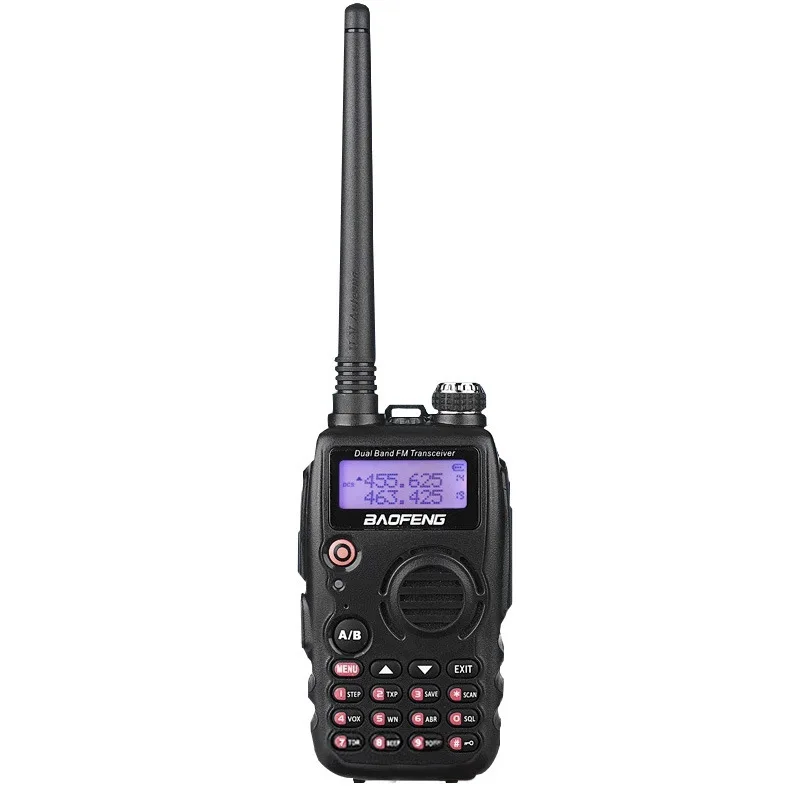 Baofeng BF A52 Walkie Talkie Mini Portable Two Way CB Ham Radios VHF/UHF 136-174/400-470MHZ for Outdoor Hunting Riding Hiking