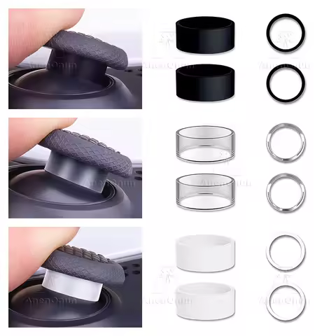 Joystick Protectors for PS5,PS4,Xbox,Switch Pro,Steam Deck,Rog Ally,Legion Go,Etc Premium Analog Stick Silicone Protective Ring