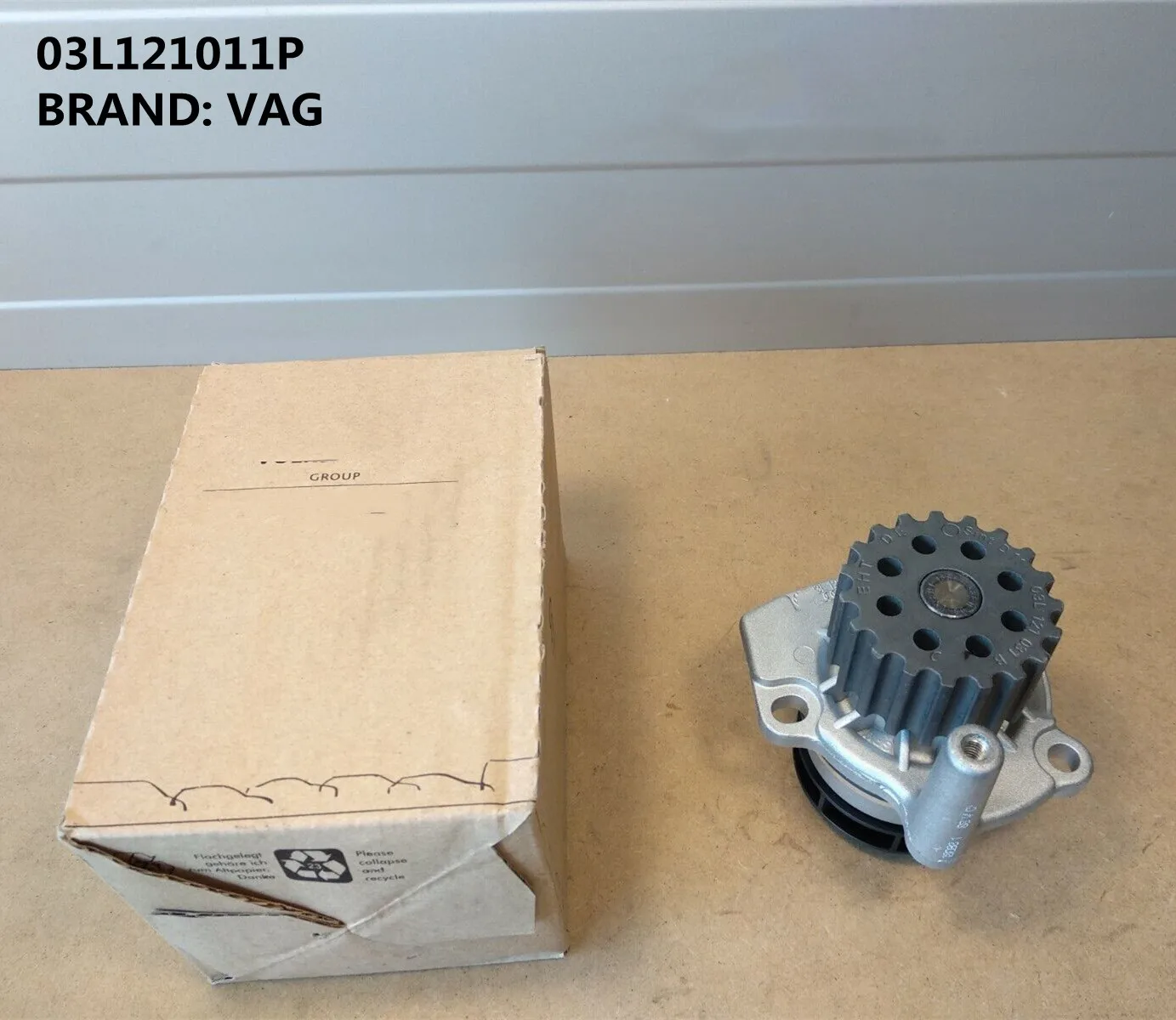 

НОВЫЙ подлинный 03L 121011 P oem насос водяного охлаждения с кольцом герметика для AUDI Q3 2015-2018 для Volkswagen SKODA Octavia 2.0TDI