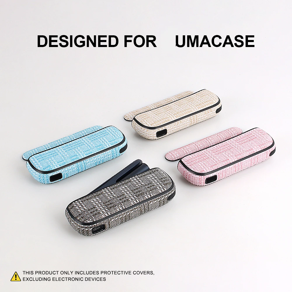 6 Color High Quality PU leather protective Case with Door Cover for IQOS ILUMA Full Protection Case Side Cover