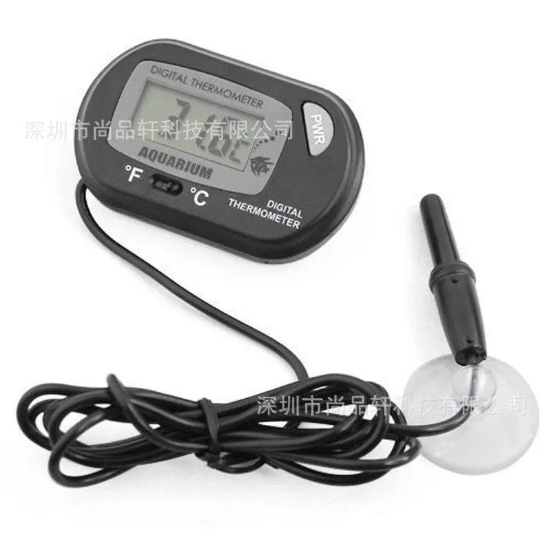 Fish tank thermometer Reptile Turtle sucker Diving pet crate ST-3 Waterproof electronic thermometer