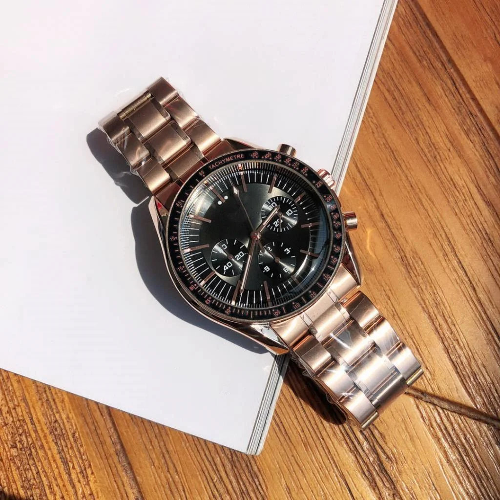 Men's Watches Automatic Quartz Movement Chronograph Men's Watches Top Brands Luxury Luxury Sports