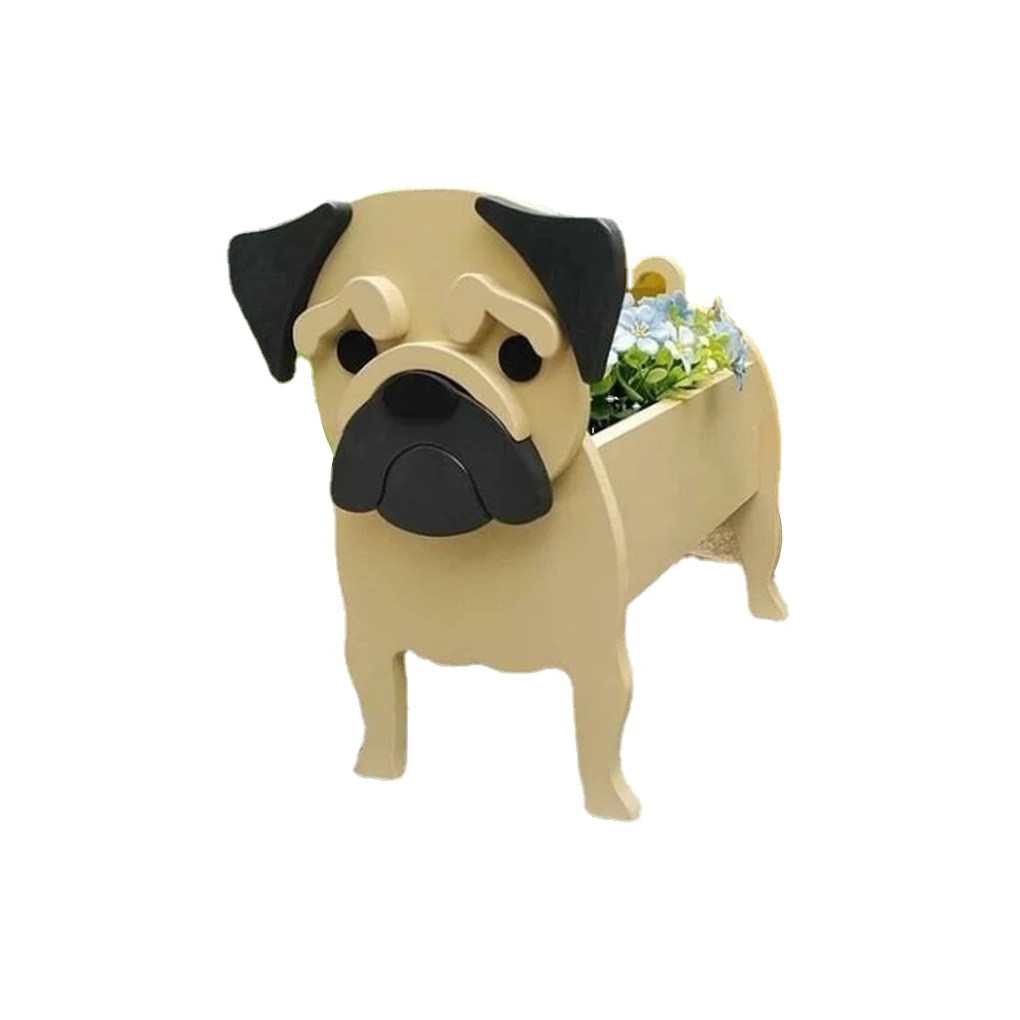 

Dog Shaped Flower Pot Cute Lovely Cartoon Animal Succulent Pots Vase