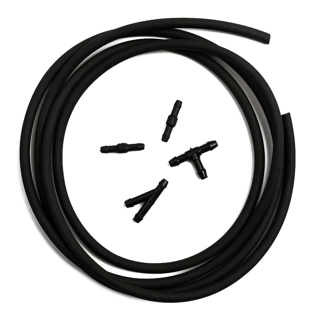 

Connectors Hose Accessories Kit Set High Quality Jet Pumps Washer Nozzles ABS Plastic+Rubber Black Nozzle Pump