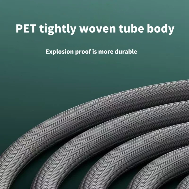  Handheld Shower Hoses Flexible & Universal Fit Toliet Hoses Bathroom Upgrades Hoses 2m/7FT for Homes  & Hotel Bathrooms