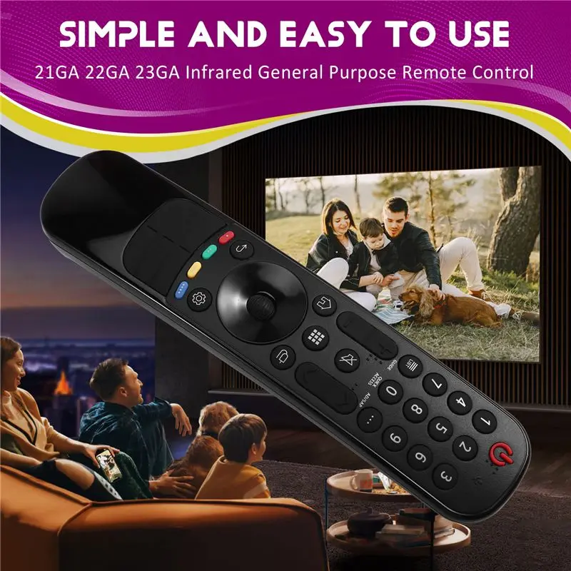 Replacement Voice Magic Remote Control With For /Prime Video/Sling Alexa For Smart TV 2021-2023