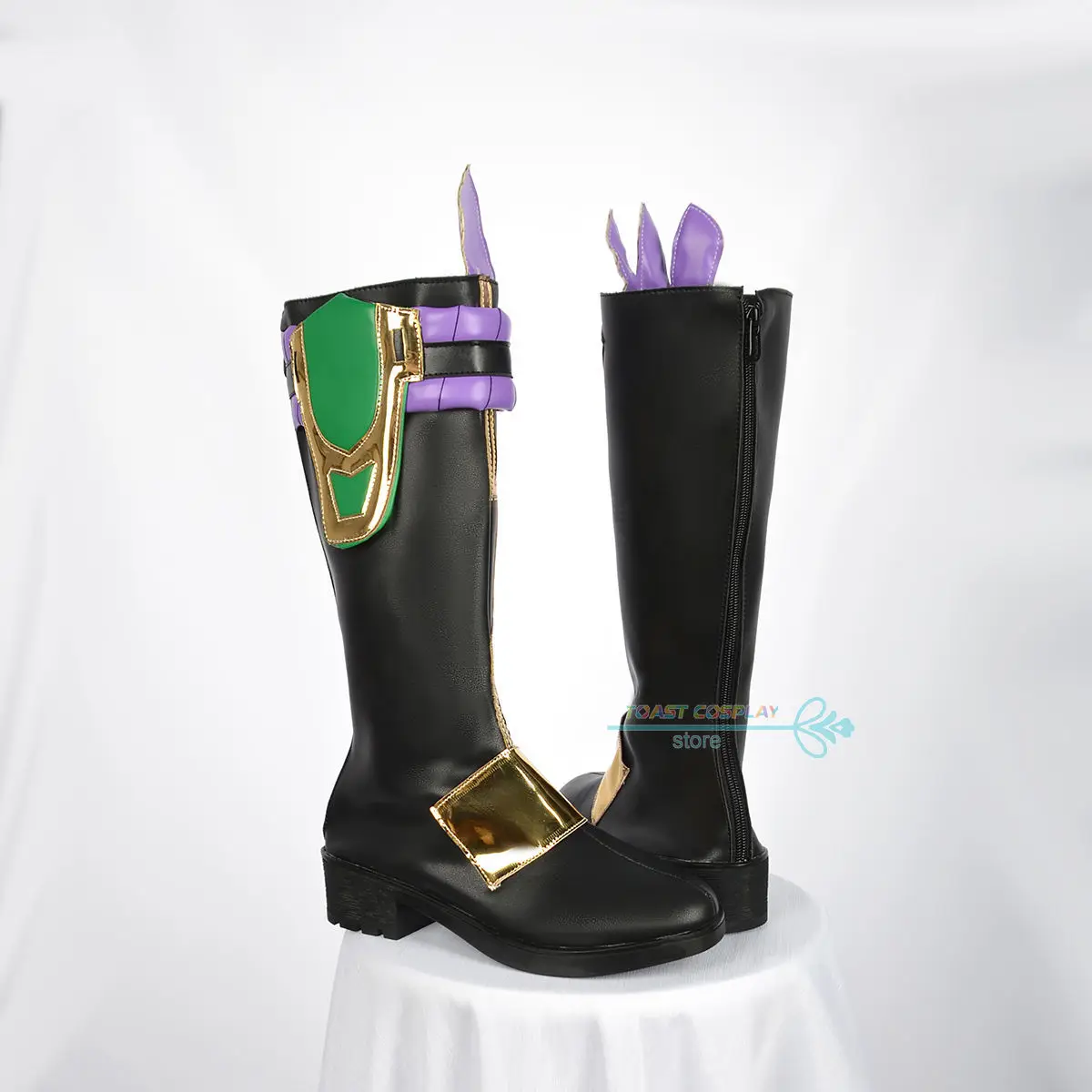 Chaussures de Cosplay Xiao GenshinImpact, Bottes de Jeu Anime, Costume de Bande Dessinée, Accessoire pour ixd'Halloween