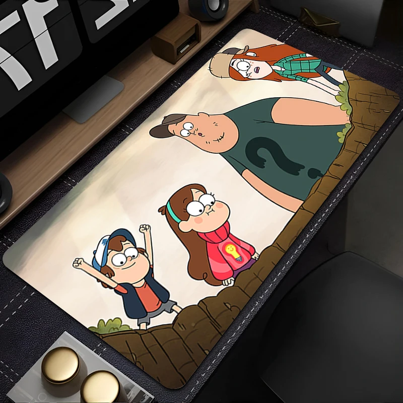 

Mouse Pad Mousepad Computer Keyboard Pad Gravity Falls Mouse Mat Gamer Exquisite Soft Office Carpet Table Mat Desktop Mat
