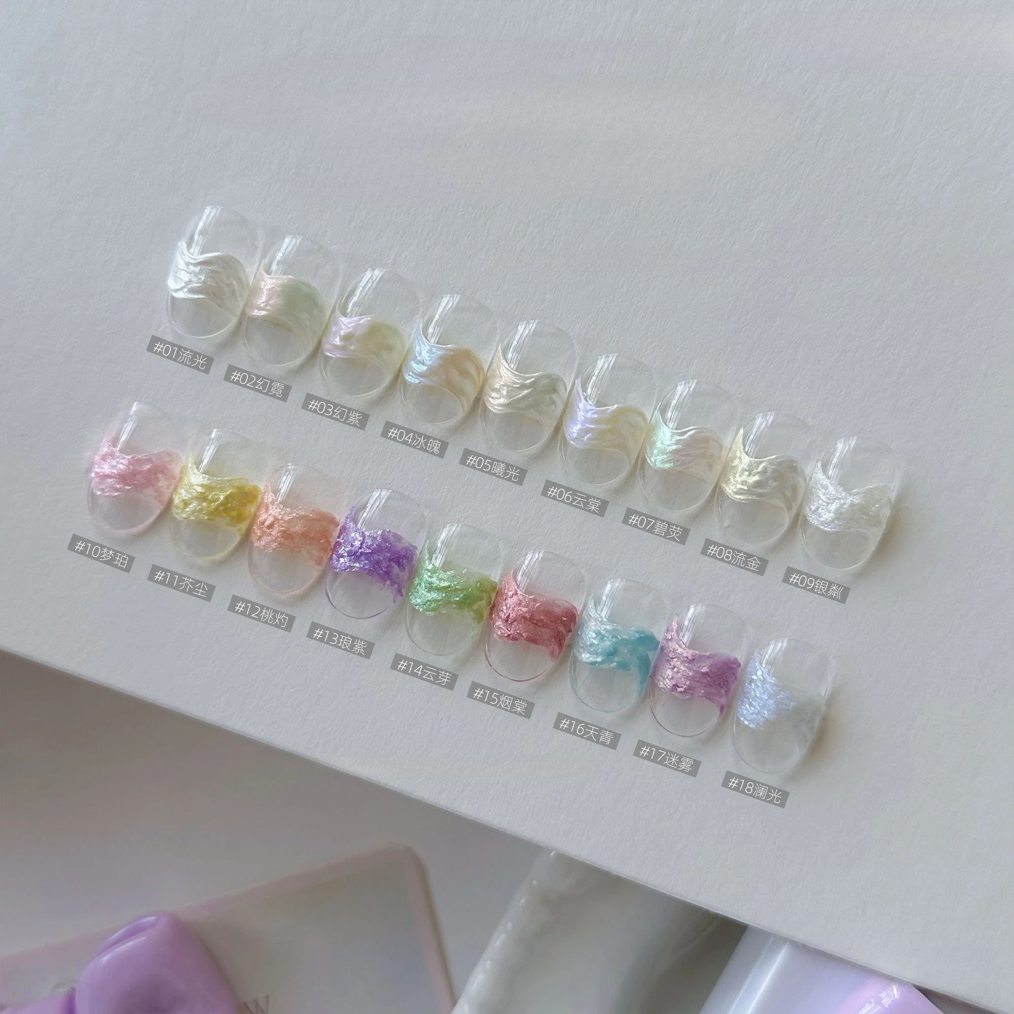 최신 요정 파우더 크림 드로잉 젤 네일 아트 3D 효과 텍스처 탑코트 필요 없음 젤 폴리쉬 UV/LED 바니쉬 네일 아트 래커