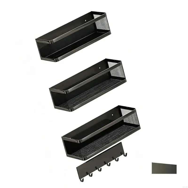 Praktische magnetische Metallhalter für kleine Gegenstände in Waschküche oder Küche B03E – Detail 7