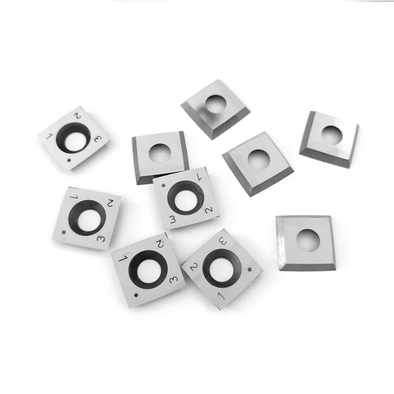 Luxembourgish Indexable Spiral Cutter Inserts for Woodworking, Surface Planer, Thickness Planer, 4-Side Moulder & End Mills