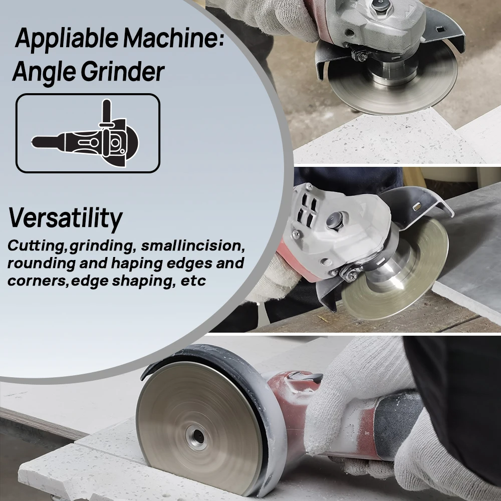 DT-DIATOOL 1pc Diamond Cutting Grinding Disc Granite Saw Marble Electroplated Stone M14 M10 58/-11 Thread  Granite Ceramic Tile