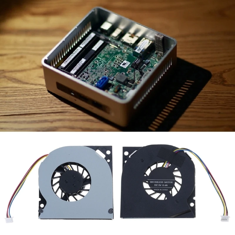 New CPU Cooling Fan Mini PC Cooler For Intel NUC10i3FNH NUC10i5FNH NUC10i7FNH BSB05505HP-SM 5V 0.4A Radiator