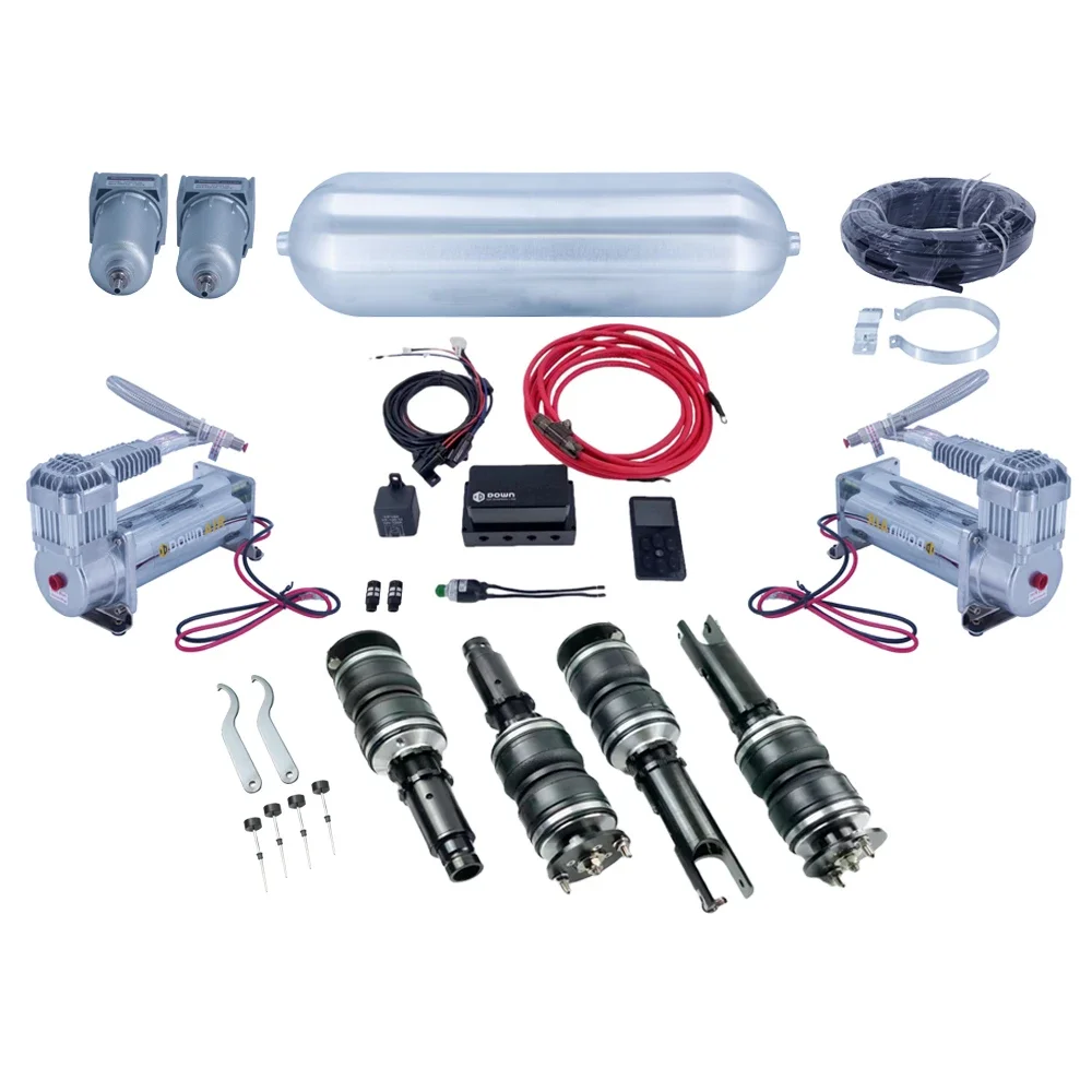 

Benz A-Class W176 Cars Performance Air Suspension Whole Kit with Pump Air Compressors Air Tanks