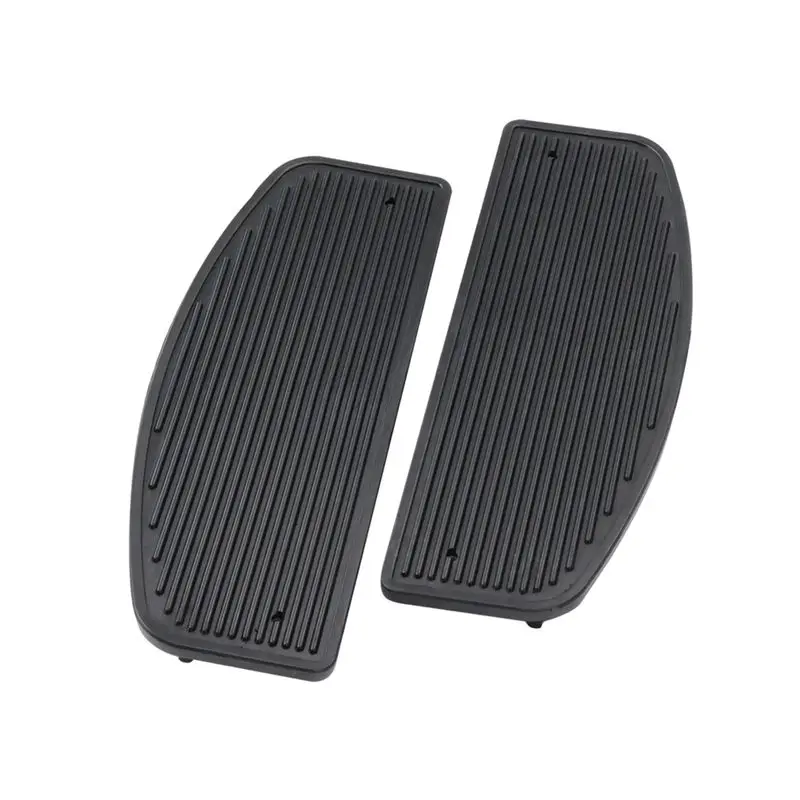 Superior-For Touring FLHR Ultra FLHT Softail FLSTN Motorcycle Front Footboard Floorboard Driver Inserts Footpeg Pedal Kits