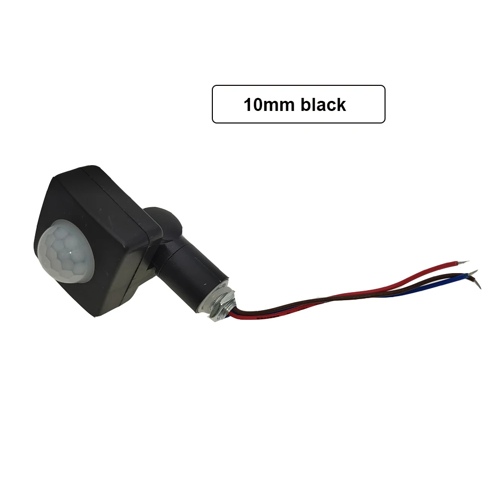 Sensore di movimento PIR interruttore luce a infrarossi per interni da esterno con LED sensibile alla luce AC110V-220V IP54 ritardo di tempo illuminazione domestica casa