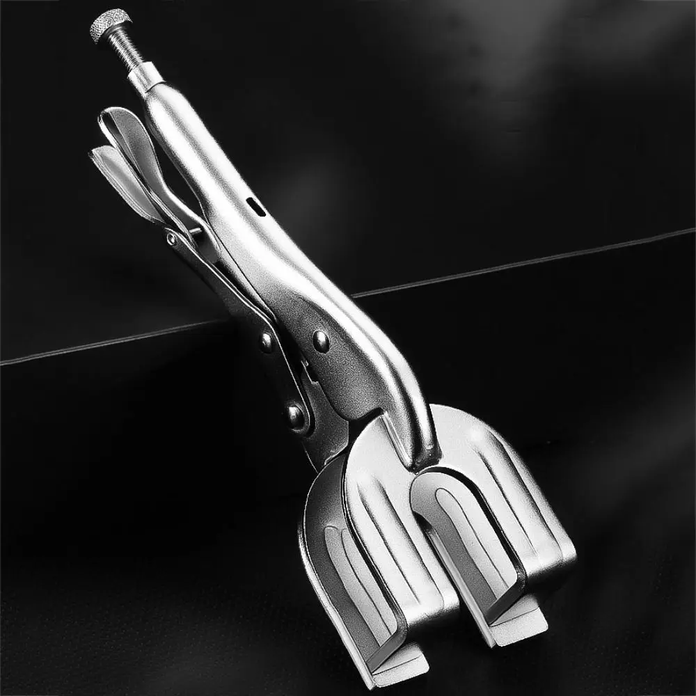 

U-shaped Locking Welding Jaw Pliers High Hardness Adjustable Pipe Welding Butt Pliers Steel Fixed Clamp Tools Grip Vise Pliers