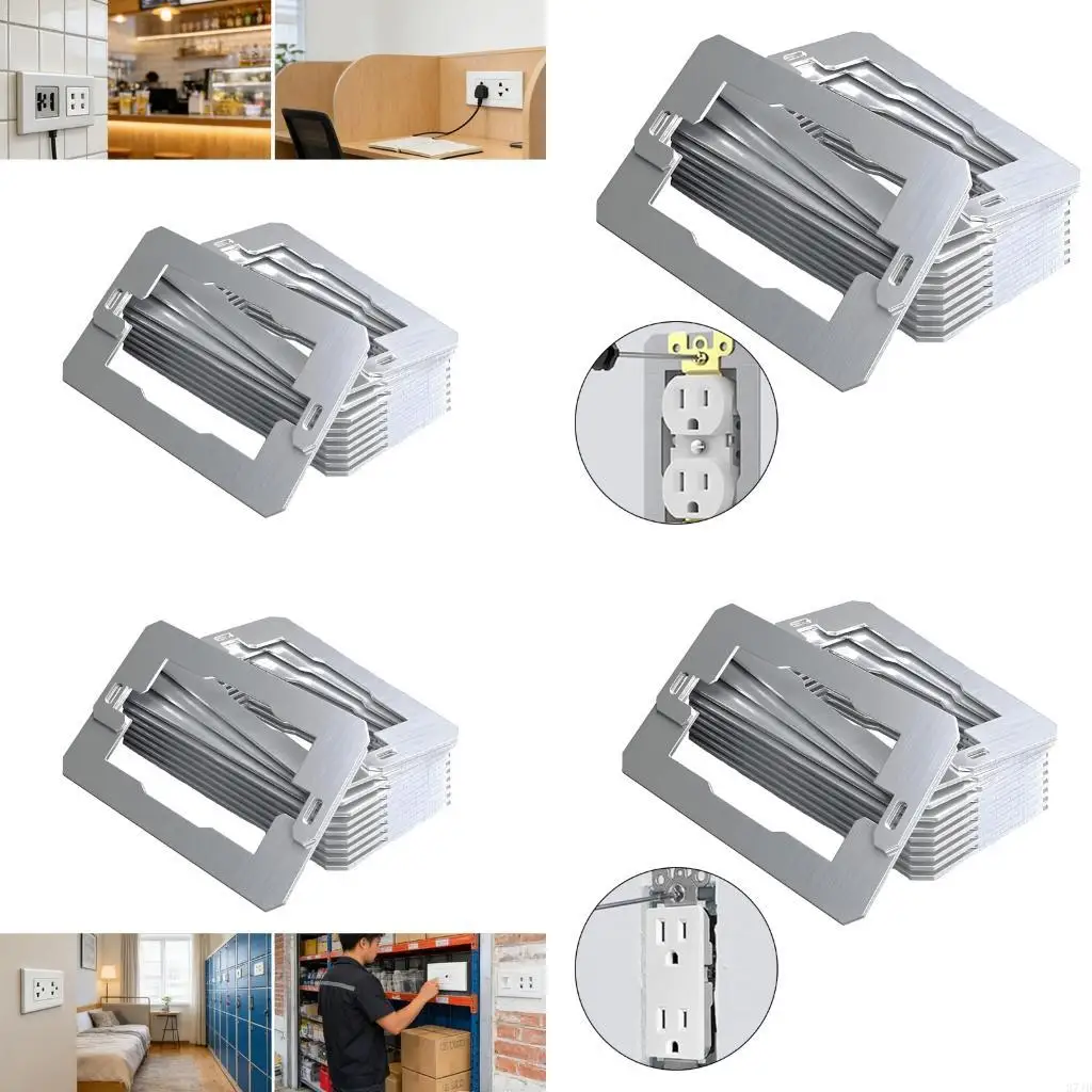 10-uds-cunas-niveladoras-salida-electrica-acero-inoxidable-espaciadores-salida-metal-espaciador-receptaculo-37jd
