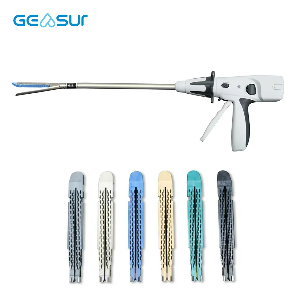 Electric Power Linear Cutting Stapler Scissors Removal Surgical Disposable Rotatable Head for Abdominal Surgery  CE