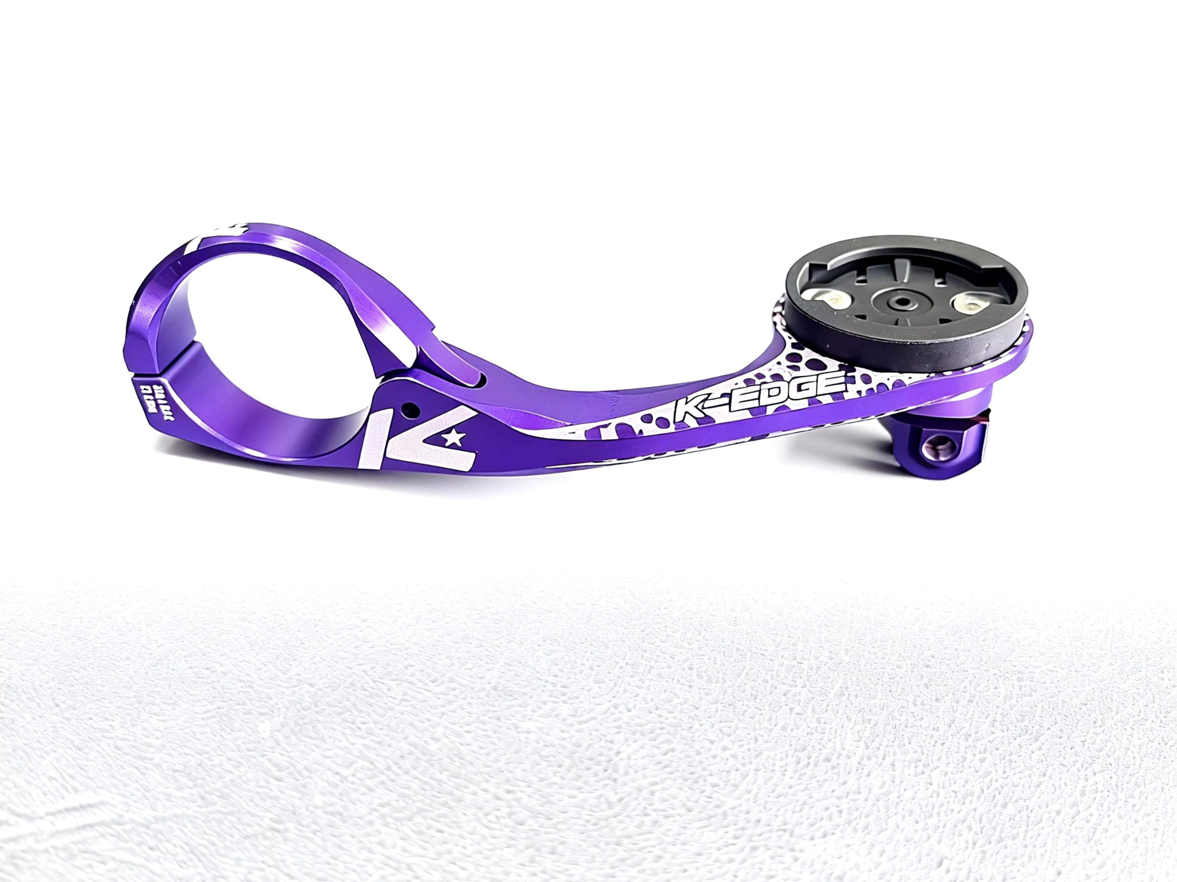 

K-edge Road Bike Computer Mount, Aluminum Alloy 31.8mm XL Extended Version with GoPro Base (Compatible with Garmin, Wahoo ）